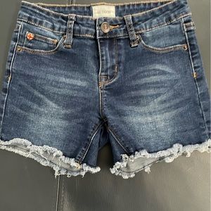 Hudson girls/ youth distressed jeans shorts